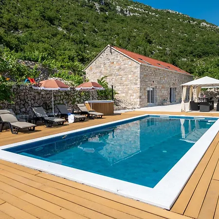 Ankica With Heated Pool فيلة *